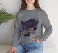 Ravens Football Ravens Bird Baltimore Graphic Crewneck Sweatshirt - Bold Printed Tees