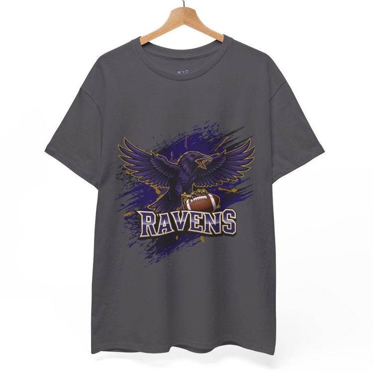 Ravens Football Ravens Bird Baltimore Graphic Shirt - Bold Printed Tees