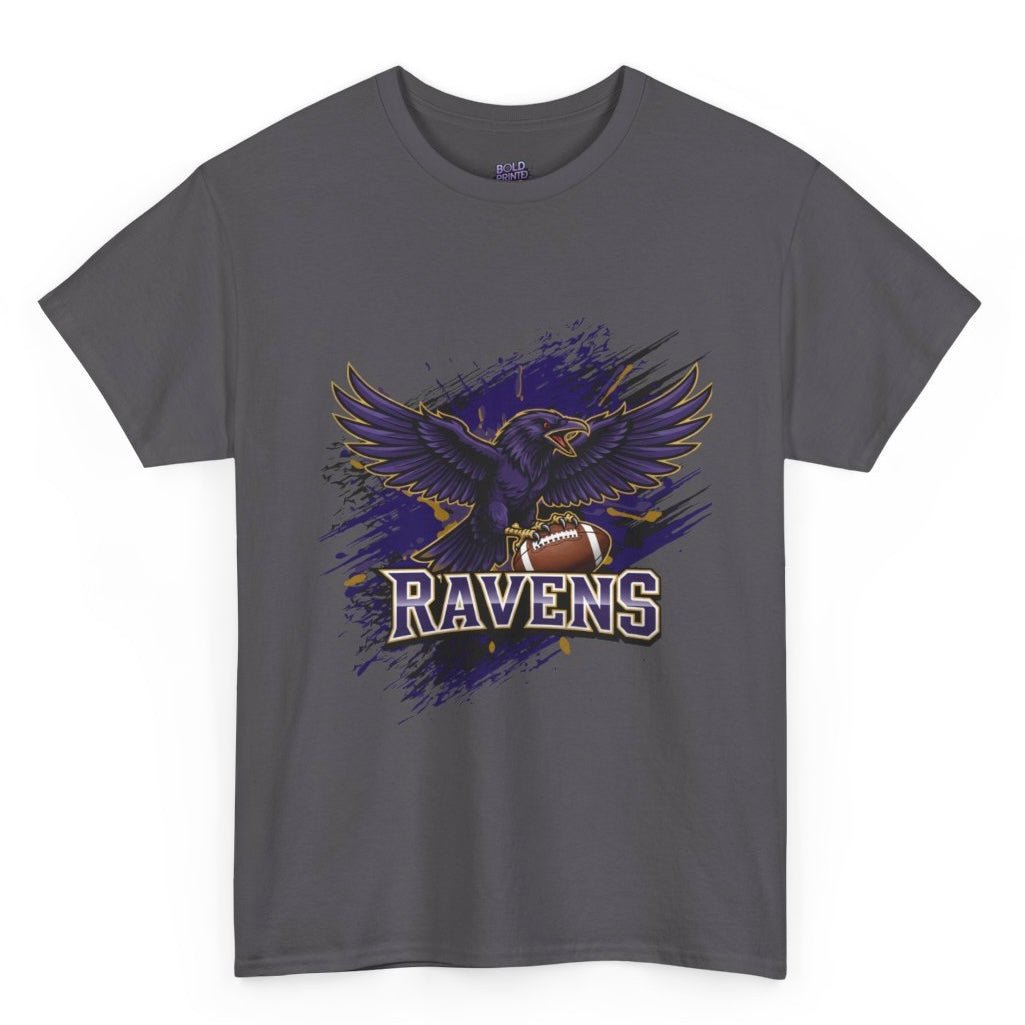 Ravens Football Ravens Bird Baltimore Graphic Shirt - Bold Printed Tees
