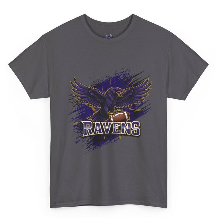 Ravens Football Ravens Bird Baltimore Graphic Shirt - Bold Printed Tees