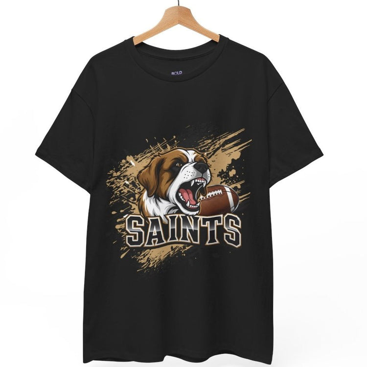Saints Football Fierce Dog New Orleans Graphic Shirt - Bold Printed Tees