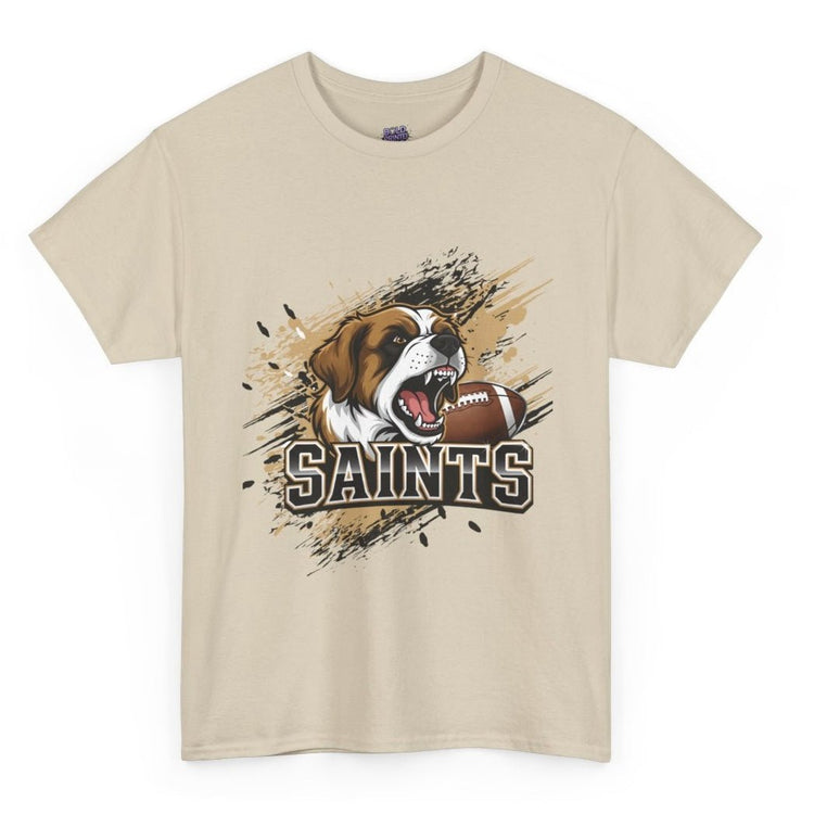Saints Football Fierce Dog New Orleans Graphic Shirt - Bold Printed Tees