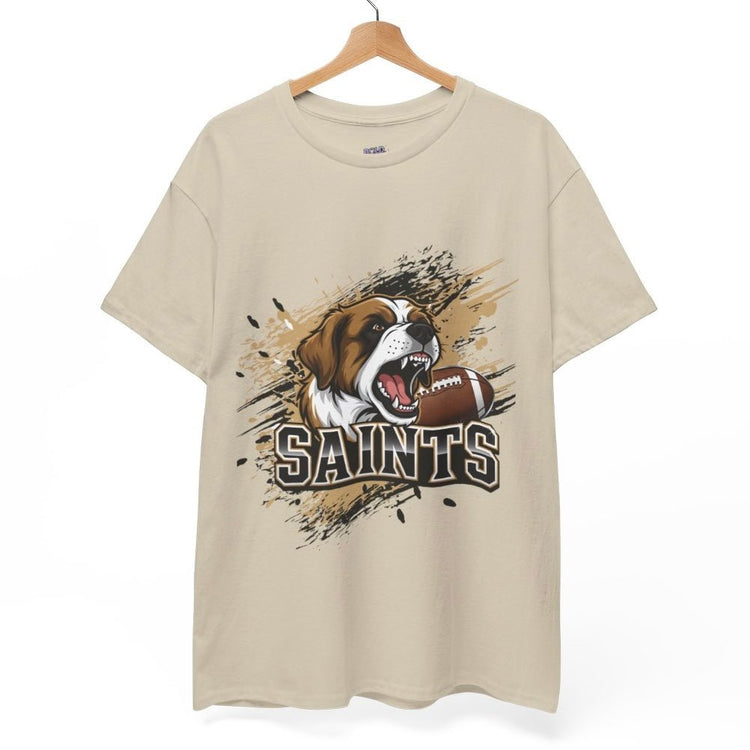 Saints Football Fierce Dog New Orleans Graphic Shirt - Bold Printed Tees