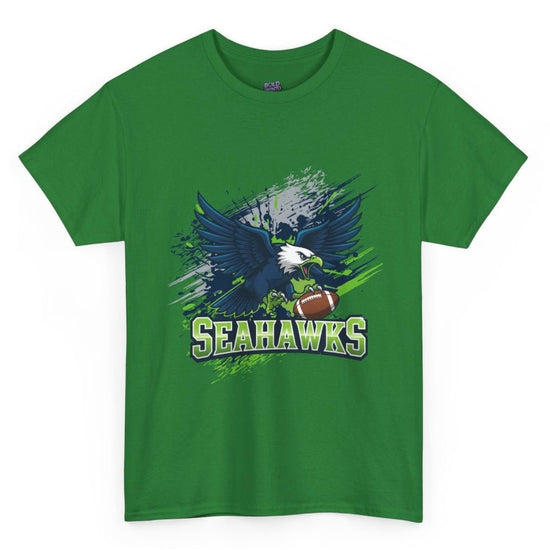 Seahawks Fierce Hawk Seattle Football Shirt - Bold Printed Tees