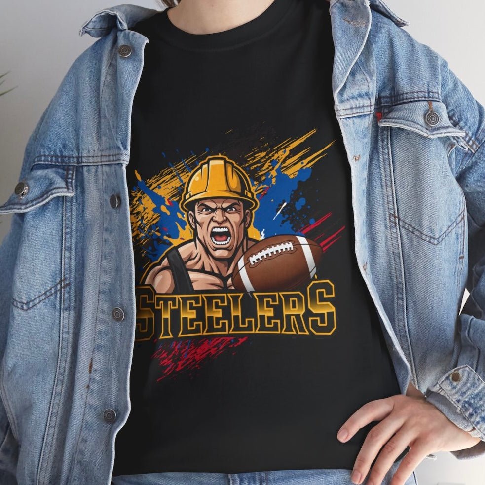 Steelers Football Game Day Pittsburgh Graphic Shirt - Bold Printed Tees