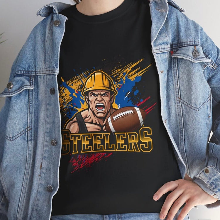 Steelers Football Game Day Pittsburgh Graphic Shirt - Bold Printed Tees