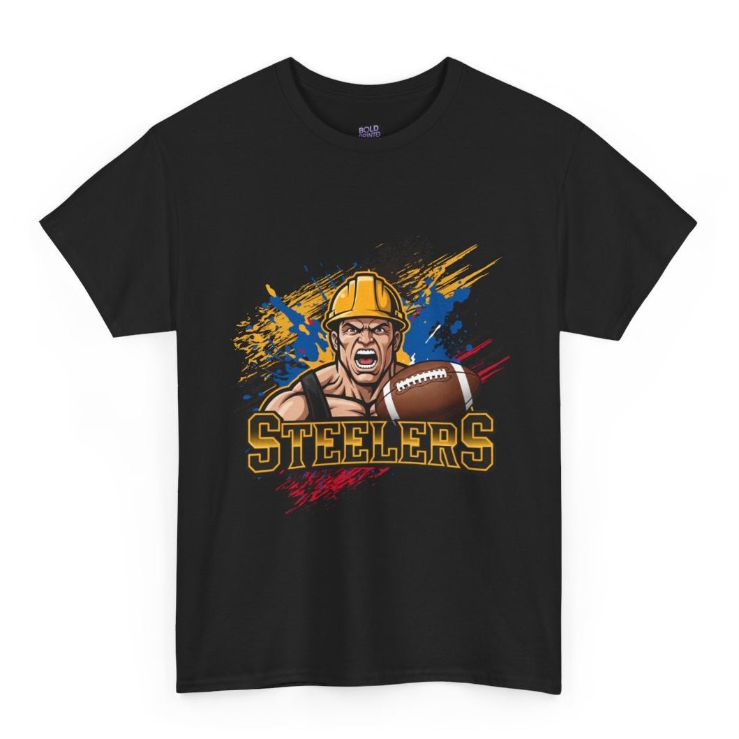Steelers Football Game Day Pittsburgh Graphic Shirt - Bold Printed Tees