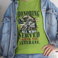 Honoring All Who Served Veteran Tribute Patriotic Eagle American Flag Tee - Bold Printed Tees