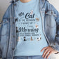 My Cat Is The Reason I Wake Up Every Morning Funny Cat Lover T-Shirt - Bold Printed Tees