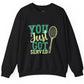 You Just Got Served Funny Tennis Crewneck Sweatshirt - Bold Printed Tees