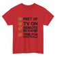 Time for Football Gameday Checklist T-Shirt - Bold Printed Tees