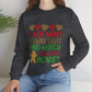 I Just Want to Bake Stuff and Watch Christmas Movies Crewneck Sweatshirt - Bold Printed Tees