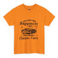 You Can’t Buy Happiness But You Can Buy Classic Cars T-Shirt - Bold Printed Tees
