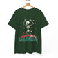 Jingle Bell Rock Skeleton Holiday T-Shirt - Bold Printed Tees