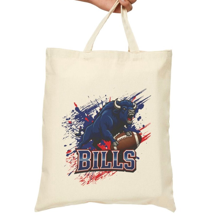 Buffalo Football Fan Tote Bag - Bold Printed Tees