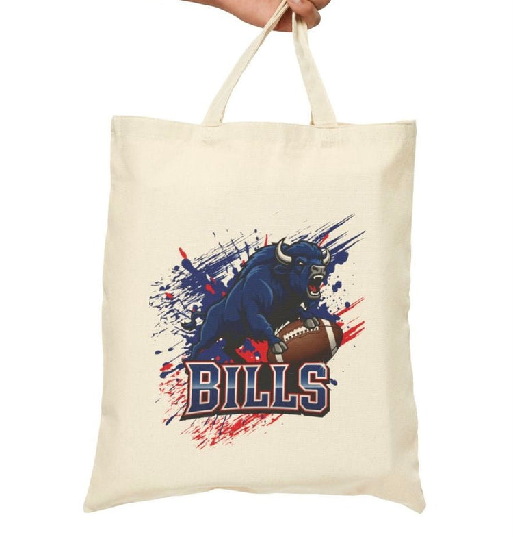 Buffalo Football Fan Tote Bag - Bold Printed Tees
