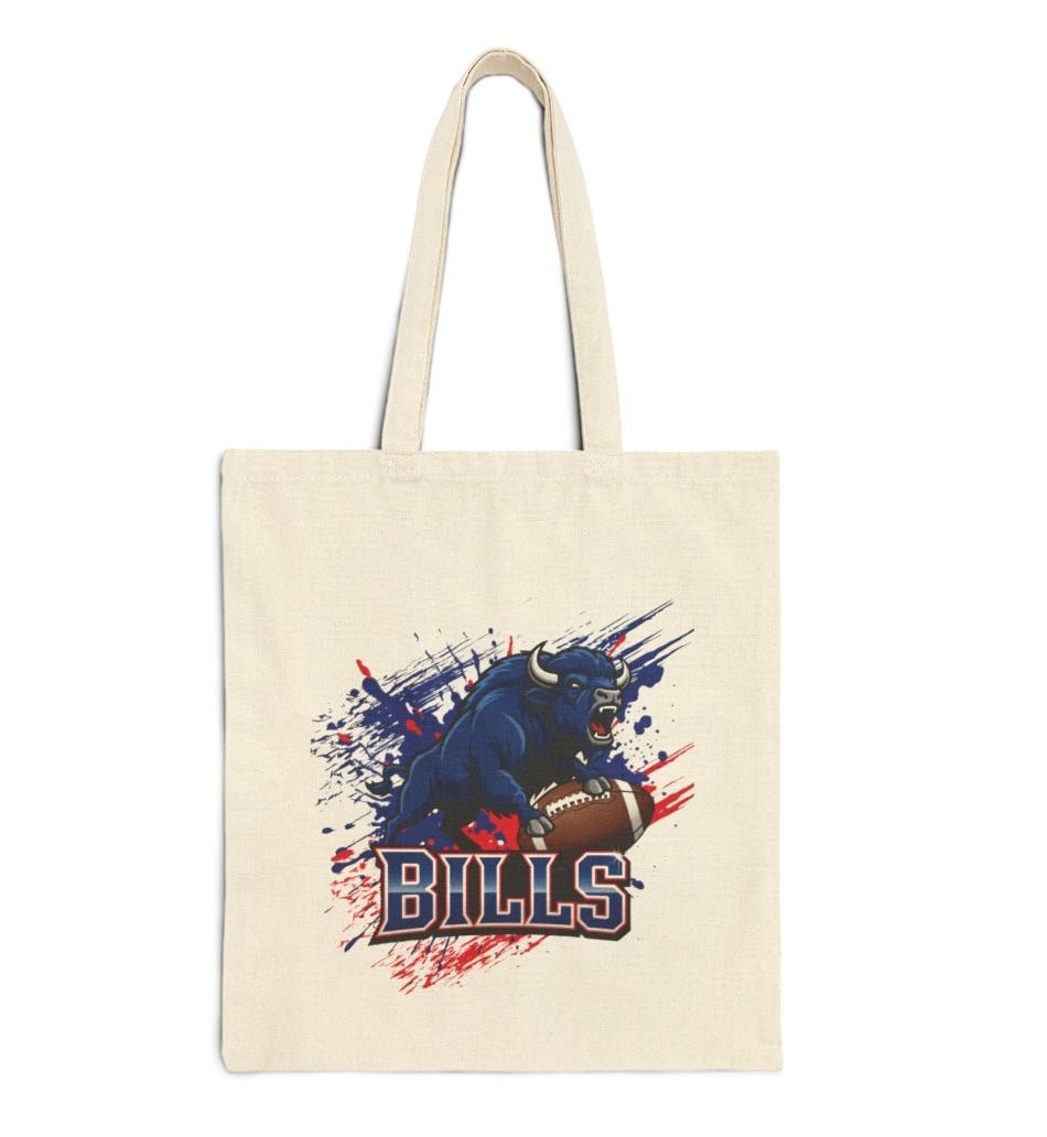 Buffalo Football Fan Tote Bag - Bold Printed Tees