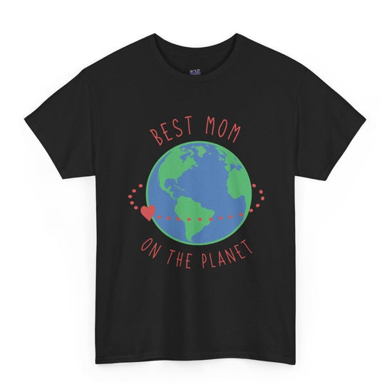 Best Mom on the Planet T-Shirt - Bold Printed Tees