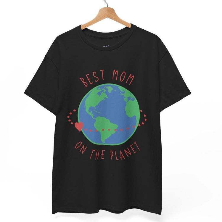 Best Mom on the Planet T-Shirt - Bold Printed Tees