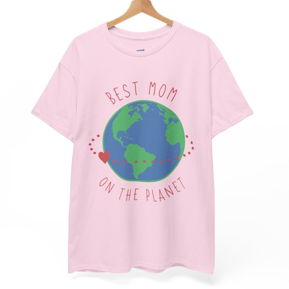 Best Mom on the Planet T-Shirt - Bold Printed Tees