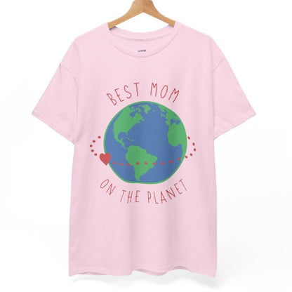 Best Mom on the Planet T-Shirt - Bold Printed Tees