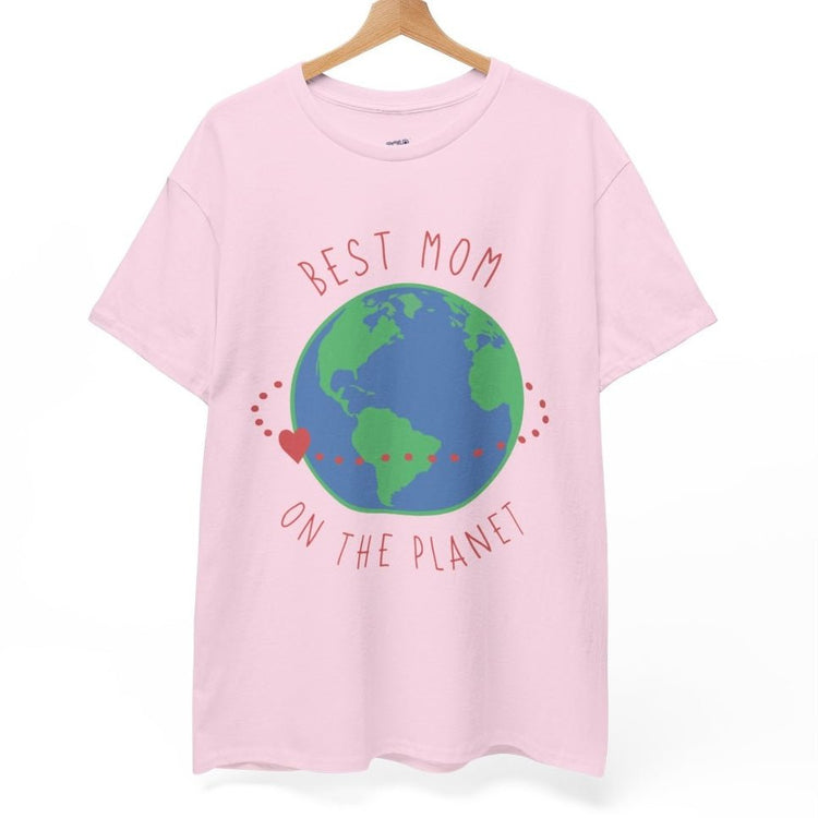 Best Mom on the Planet T-Shirt - Bold Printed Tees
