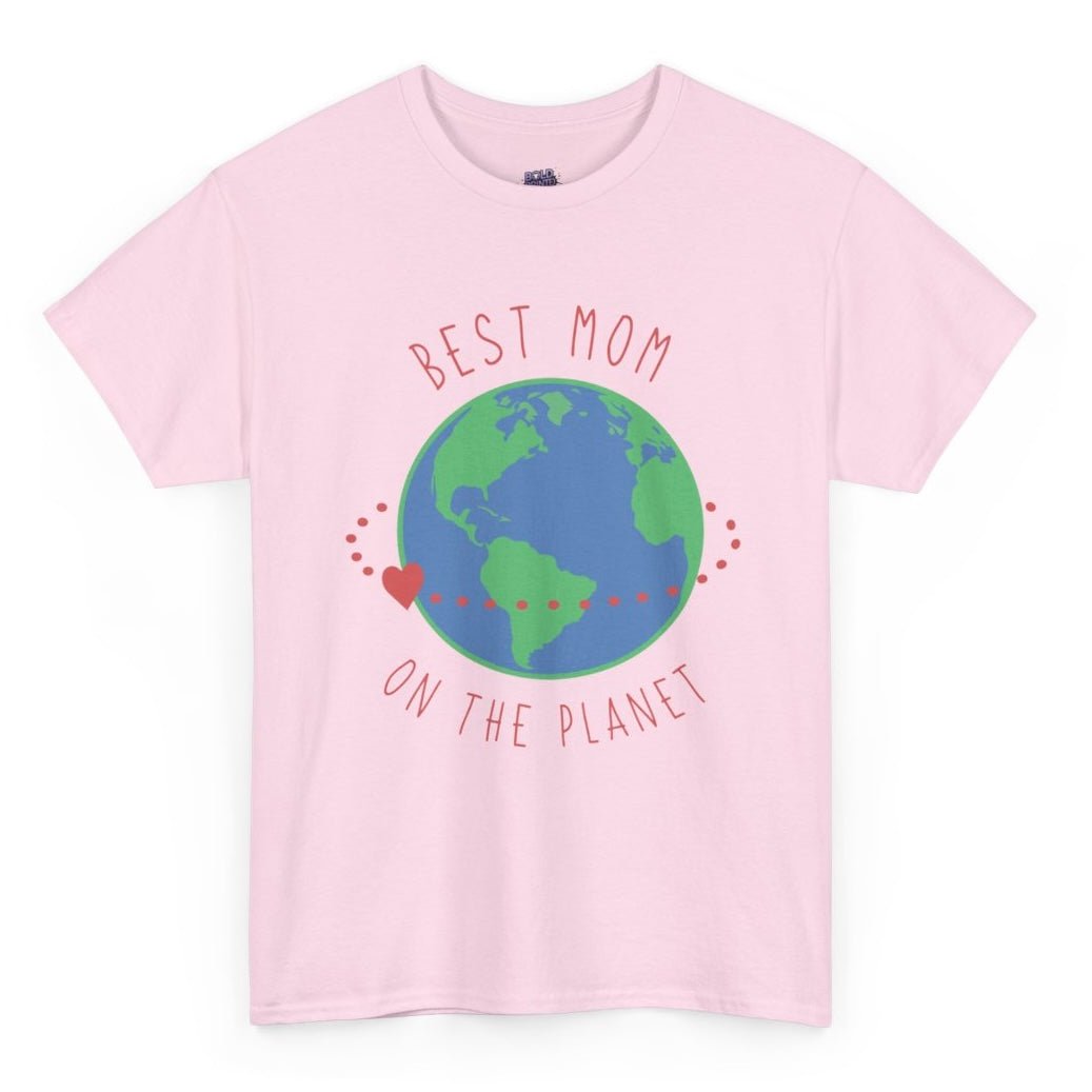 Best Mom on the Planet T-Shirt - Bold Printed Tees
