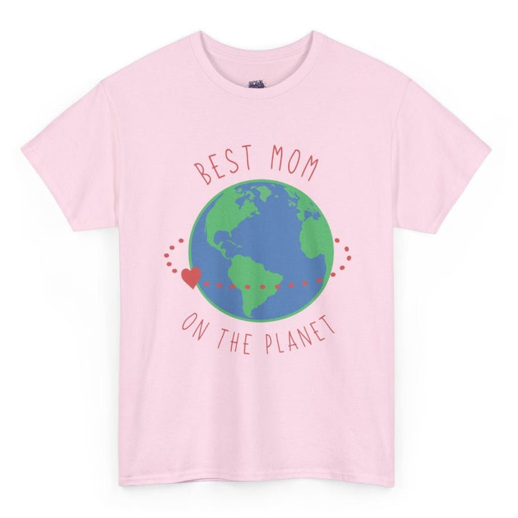 Best Mom on the Planet T-Shirt - Bold Printed Tees