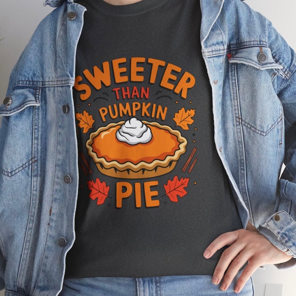 Sweeter Than Pumpkin Pie T-Shirt - Bold Printed Tees