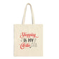 Shopping is My Cardio Tote Bag - Bold Printed Tees