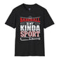 Baseball Is My Kinda Sport Graphic Tee - Bold Printed Tees
