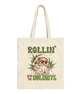 Rollin’ Into the Holidays Santa Stoner Tote Bag - Bold Printed Tees