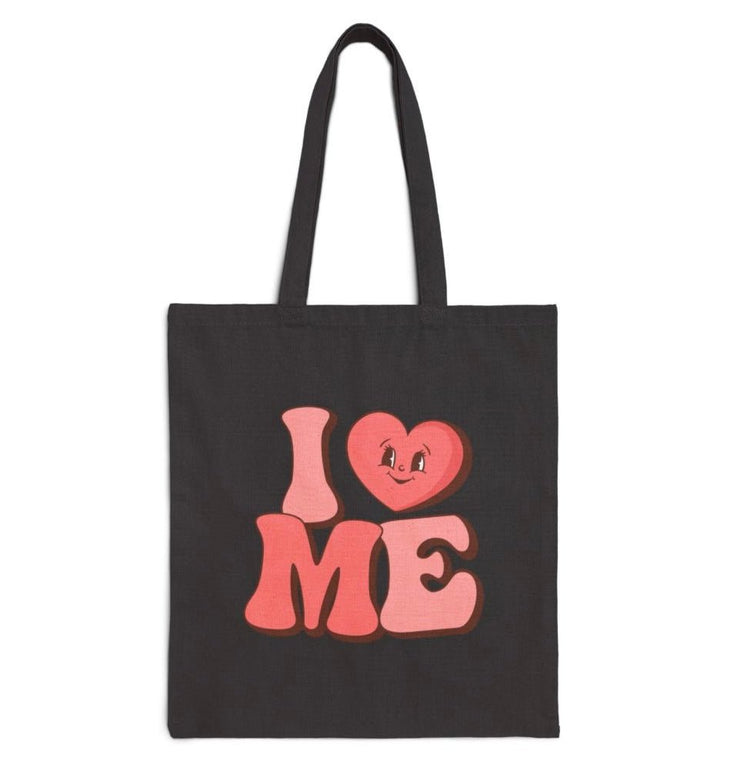 I Love Me Tote Bag - Bold Printed Tees