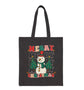 Merry Merry Merry Christmas Snowman Holiday Tote Bag - Bold Printed Tees