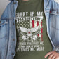 Sorry If My Patriotism Offends You Shirt - Bold Printed Tees