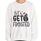 Let’s Get Frosted Christmas Crewneck - Bold Printed Tees