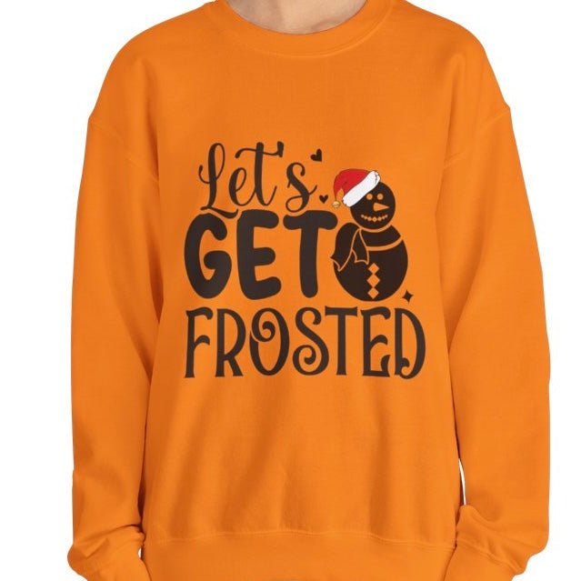 Let’s Get Frosted Christmas Crewneck - Bold Printed Tees