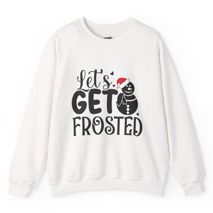 Let’s Get Frosted Christmas Crewneck - Bold Printed Tees