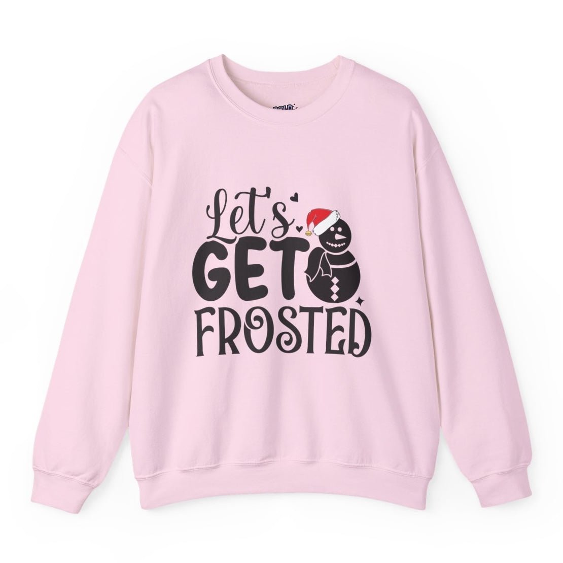 Let’s Get Frosted Christmas Crewneck - Bold Printed Tees