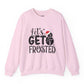 Let’s Get Frosted Christmas Crewneck - Bold Printed Tees