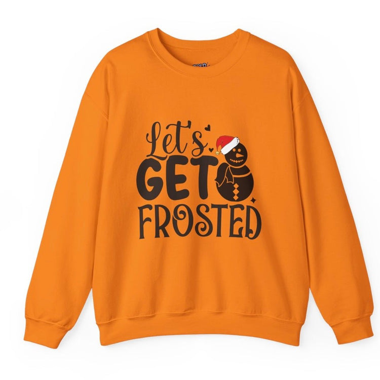 Let’s Get Frosted Christmas Crewneck - Bold Printed Tees