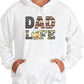 Dad Life American Beer Hoodie - Bold Printed Tees