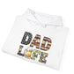 Dad Life American Beer Hoodie - Bold Printed Tees