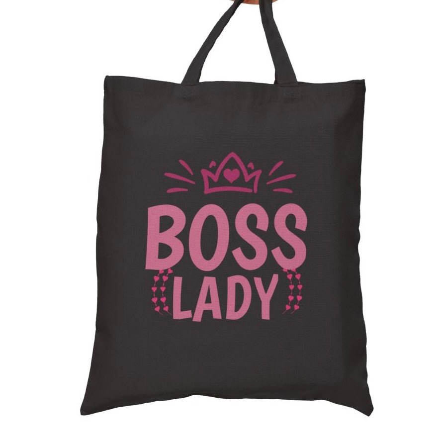 Boss Lady Tote Bag - Bold Printed Tees