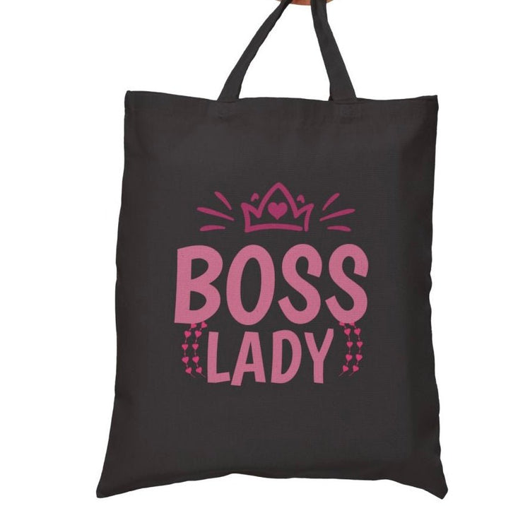 Boss Lady Tote Bag - Bold Printed Tees