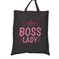 Boss Lady Tote Bag - Bold Printed Tees
