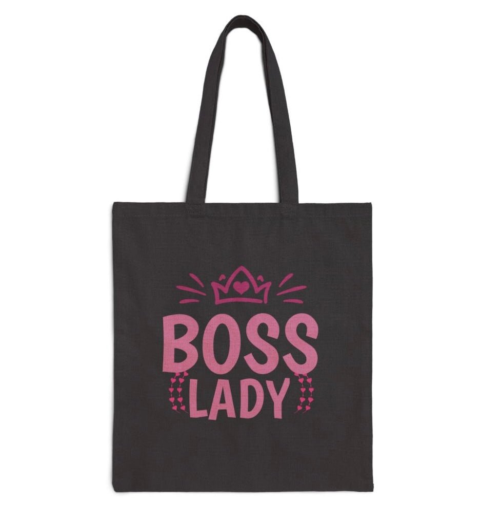 Boss Lady Tote Bag - Bold Printed Tees