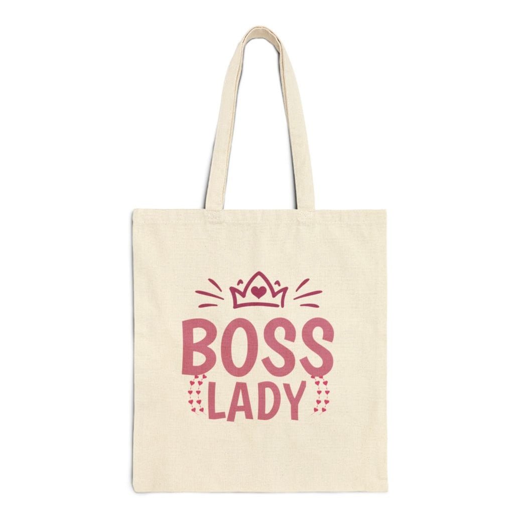 Boss Lady Tote Bag - Bold Printed Tees