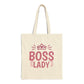 Boss Lady Tote Bag - Bold Printed Tees