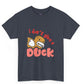 I Don’t Give a Duck Funny Graphic Tee - Bold Printed Tees